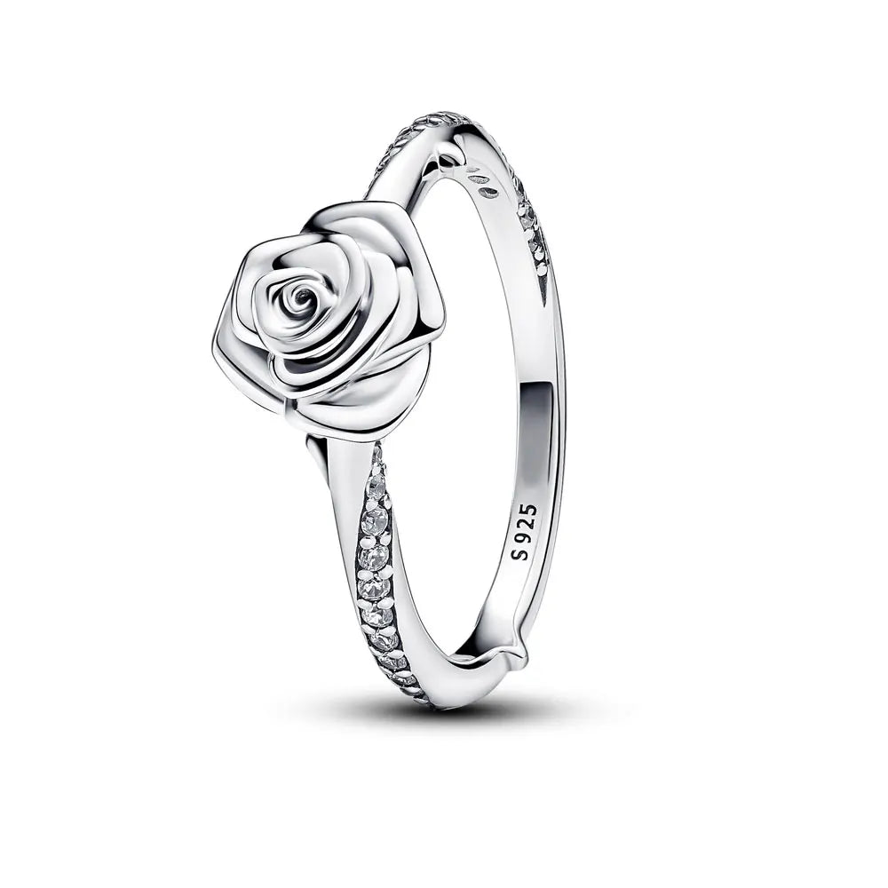 Eternal Silver Rose