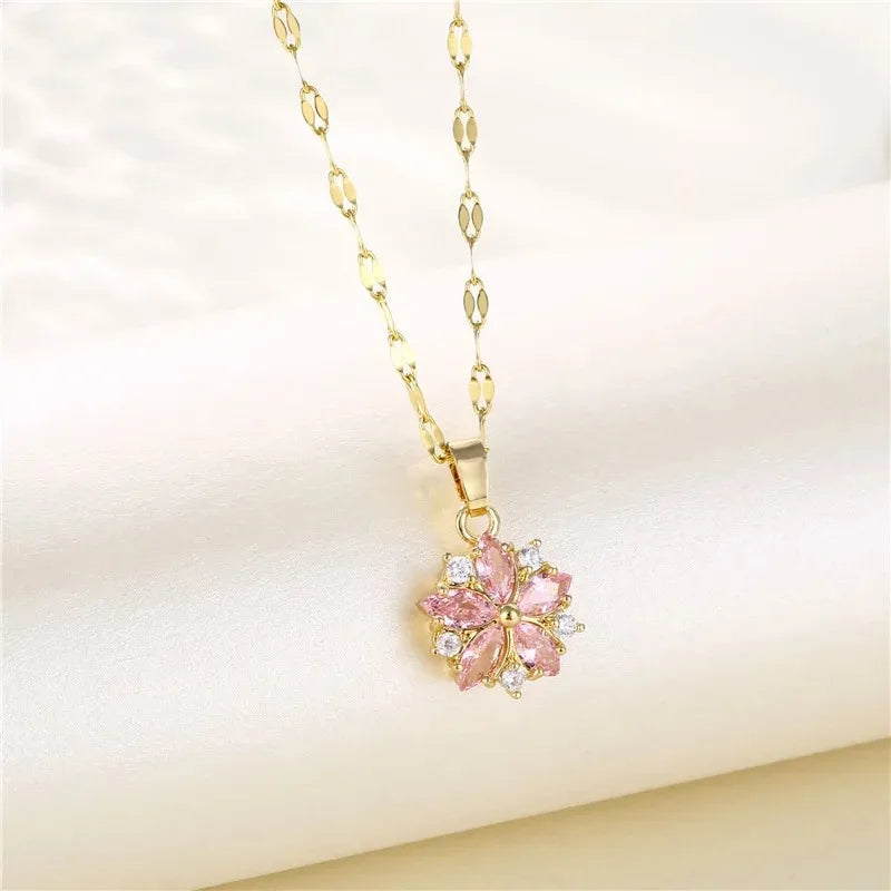 Pearl Blossom Smart Necklace